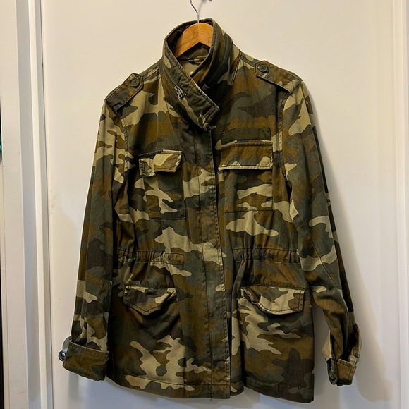 Cool, casual, camouflage, 100% cotton spring summer jacket - Picture 4 of 5